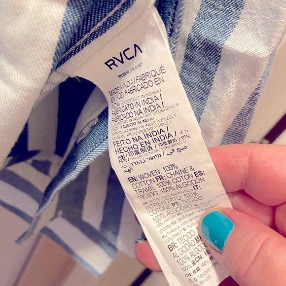 Linen Long sleeve bottom up casual shirt NWTs - Picture 8 of 8